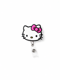 Plain Kitty Badge Reel
