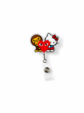 Baby Milo Kitty Badge Reel