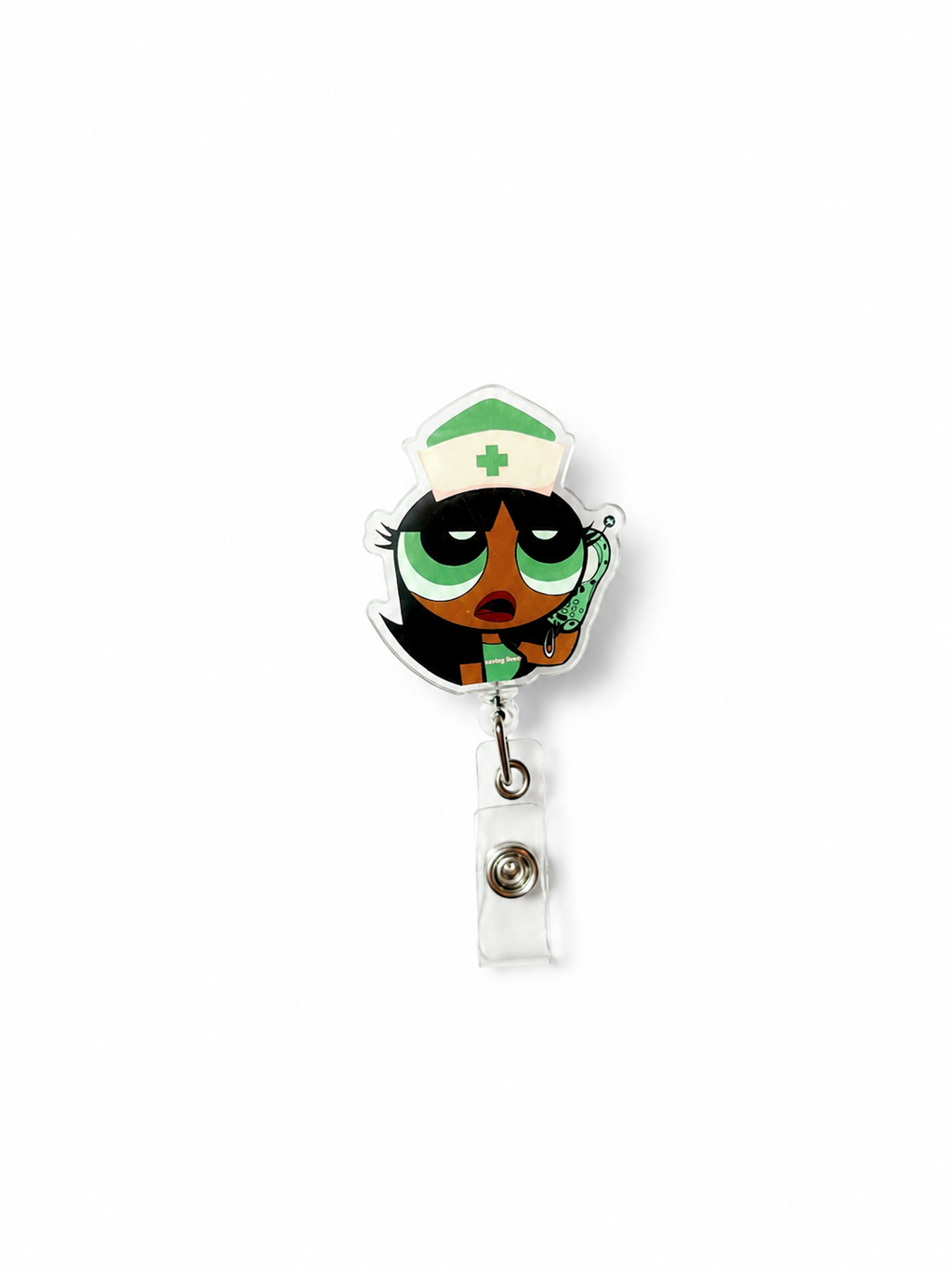 Nurse Babe Badge Reel